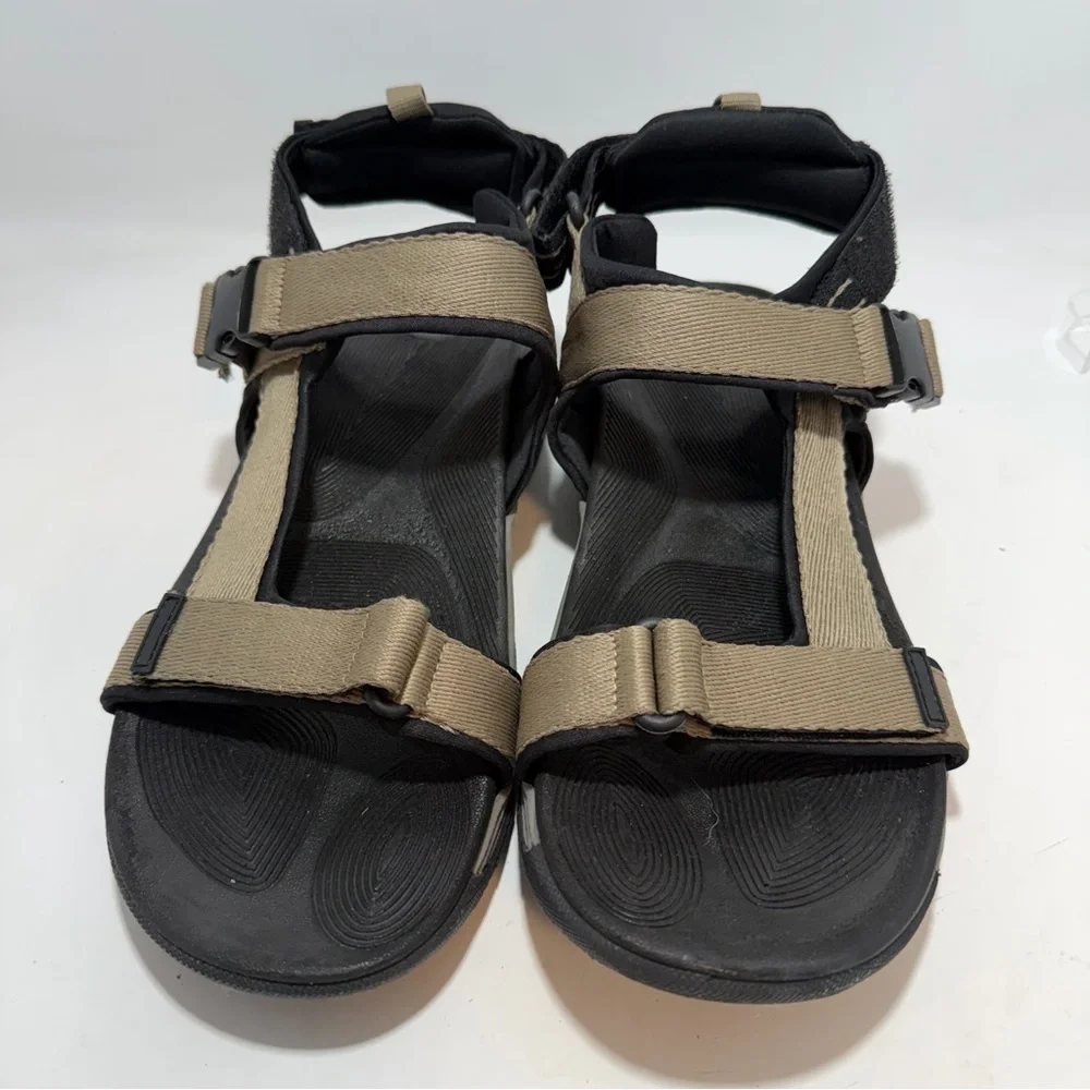 Dockers Bradley Sport Sandals Men’s Size 12M Tan Black Outdoor Comfort